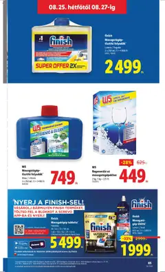 Lidl akciós ujság - amely érvényes a következő dátumtól: 21.08.2025 | Oldal: 65