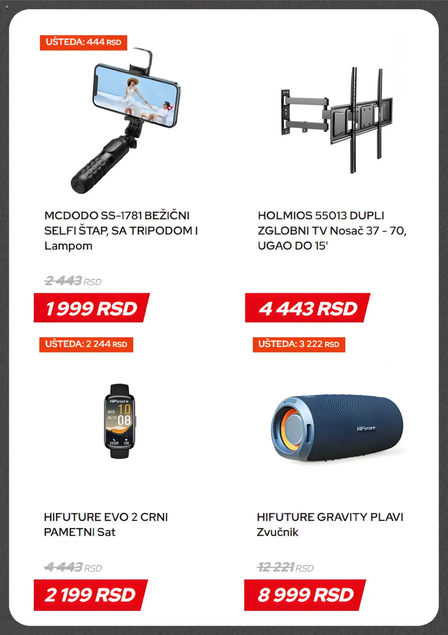 Dudi co. katalog - važi od 09.12.2025 | Strana: 3 | Proizvode: Pametni sat, Zvučnik