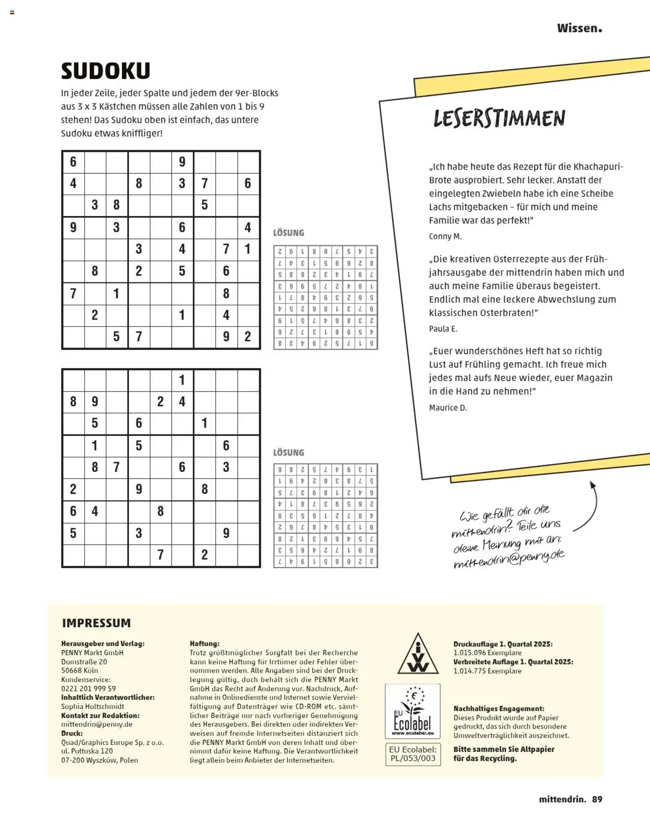 Penny  Kundenmagazin Sommer - gültig ab dem 13.06.2025 | Seite: 89 | Produkte: Lachs, Zwiebeln