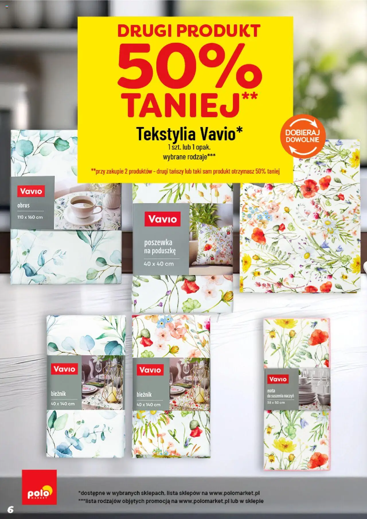 POLOmarket Gazetka - Inspirujący Tydzień od 08.10.2025 | Strona: 6 | Produkty: Tekstylia