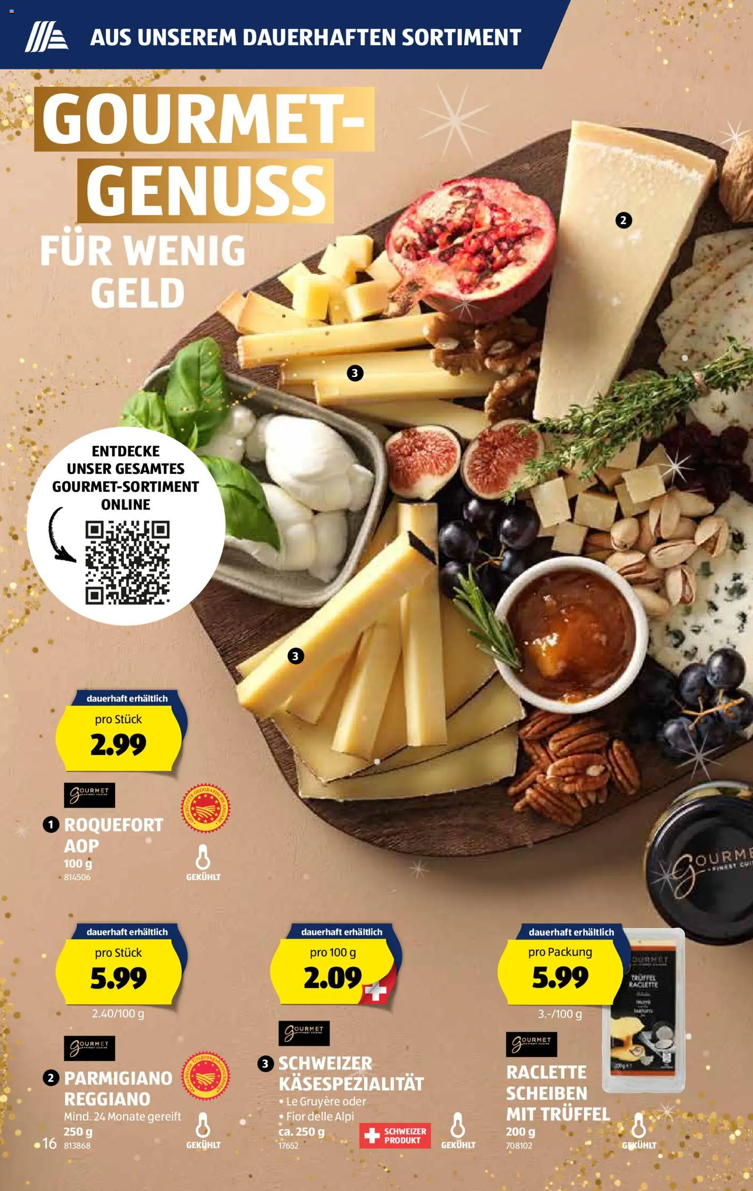 Aldi Aktionen – gültig ab 13.11.2025 | Seite: 17 | Produkte: Raclette