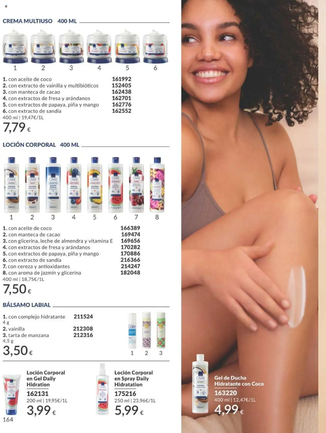 Catálogo AVON campaña 7 │ válido desde el 01.07.2025 | Página: 164 | Productos: Τυρόπιτα, Manzana, Crema, Φρυγανιές σικάλεως