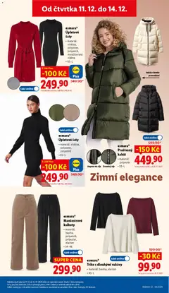 Náhled letáku esmara® Prošívaný kabát, materiál: polyester, kapsa na zip, 2cestný zip, XS-L od 11.12.2025 | Strana: 37 | Produkty: Šaty, Kabát, Kalhoty