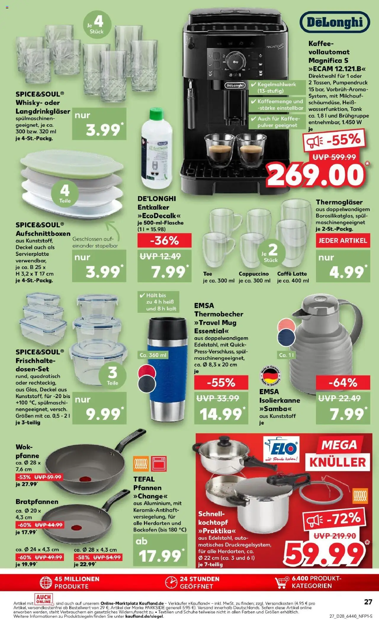 Kaufland prospekt Worms	 - gültig ab dem 09.07.2025 | Seite: 27 | Produkte: Whisky, Kaffee, Backofen, Wok