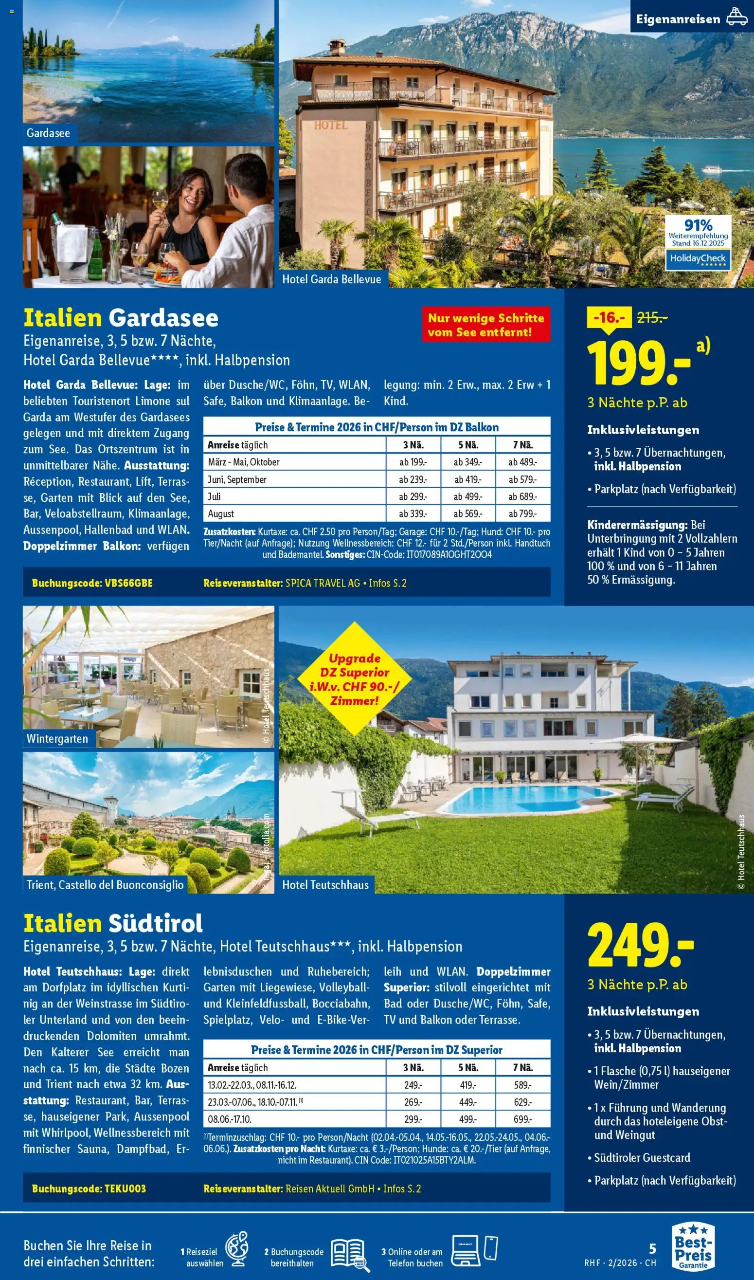 Lidl Aktionen Reisen Februar – gültig ab 28.01.2026 | Seite: 5 | Produkte: Bad, Volleyball, Telefon, TV