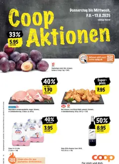 Vorschau von dem Prospekt - Coop Aktionen ab 07.08.2025