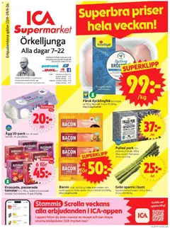 ICA Supermarket - Örkelljunga - Förhandsvisning av reklamblad från butik ICA Supermarket aktuell från 13.04.2026