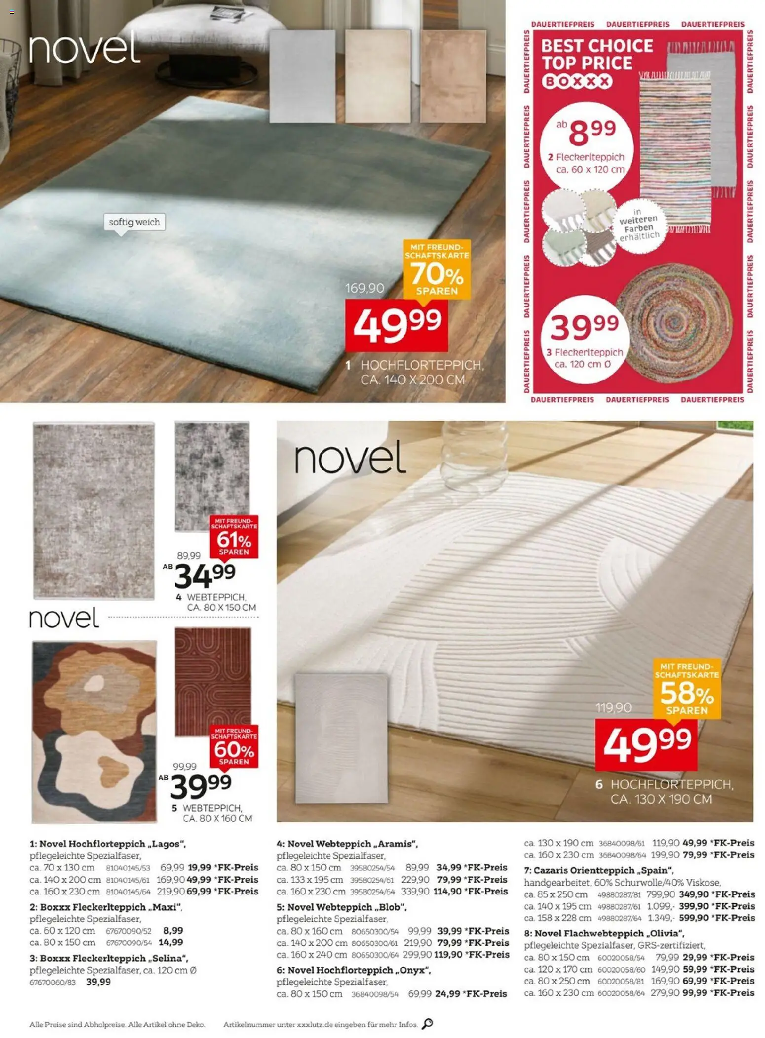 XXXLutz Wohnaccessoires 2 – gültig ab 25.04.2026 | Seite: 4 | Produkte: Top, Orientteppich