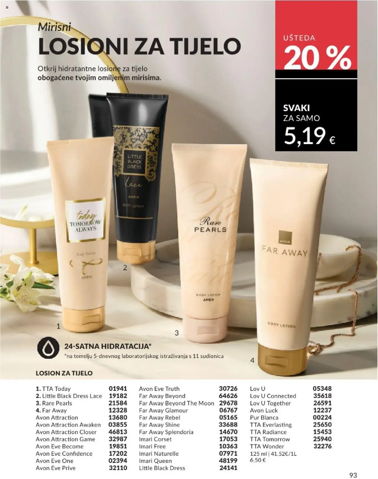 Avon katalog | vrijedi od 01.08.2025 | Stranica: 93