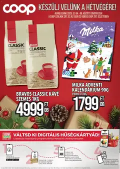 COOP Szolnok Akciós újság - amely érvényes a következő dátumtól: 04.12.2025