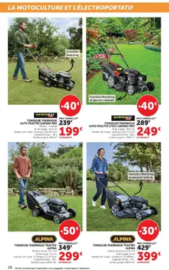 Hyper U - Prévisualisation de Hyper U - Le jardin à prix bas valide à partir de 17.02.2026 | Page: 28 | Produits: Tondeuse