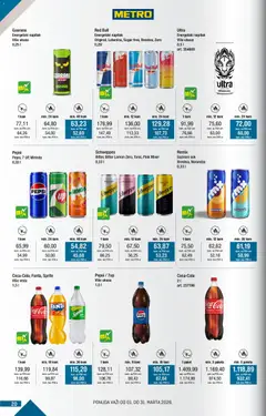 Metro katalog Kupi više, plati manje - pregled Metro kataloga - važi od 01.03.2026 | Strana: 20