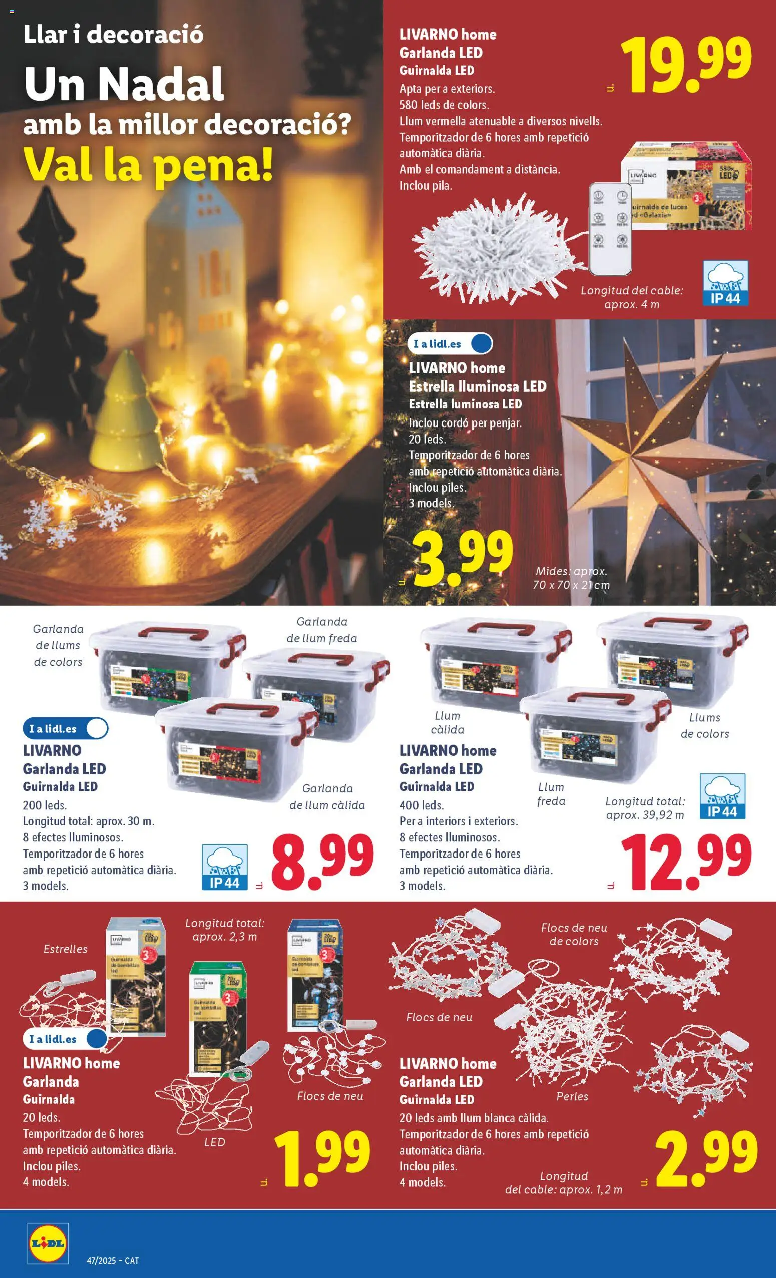 Lidl folleto de bazar │ válido desde el 17.11.2025 | Página: 22 | Productos: Cable