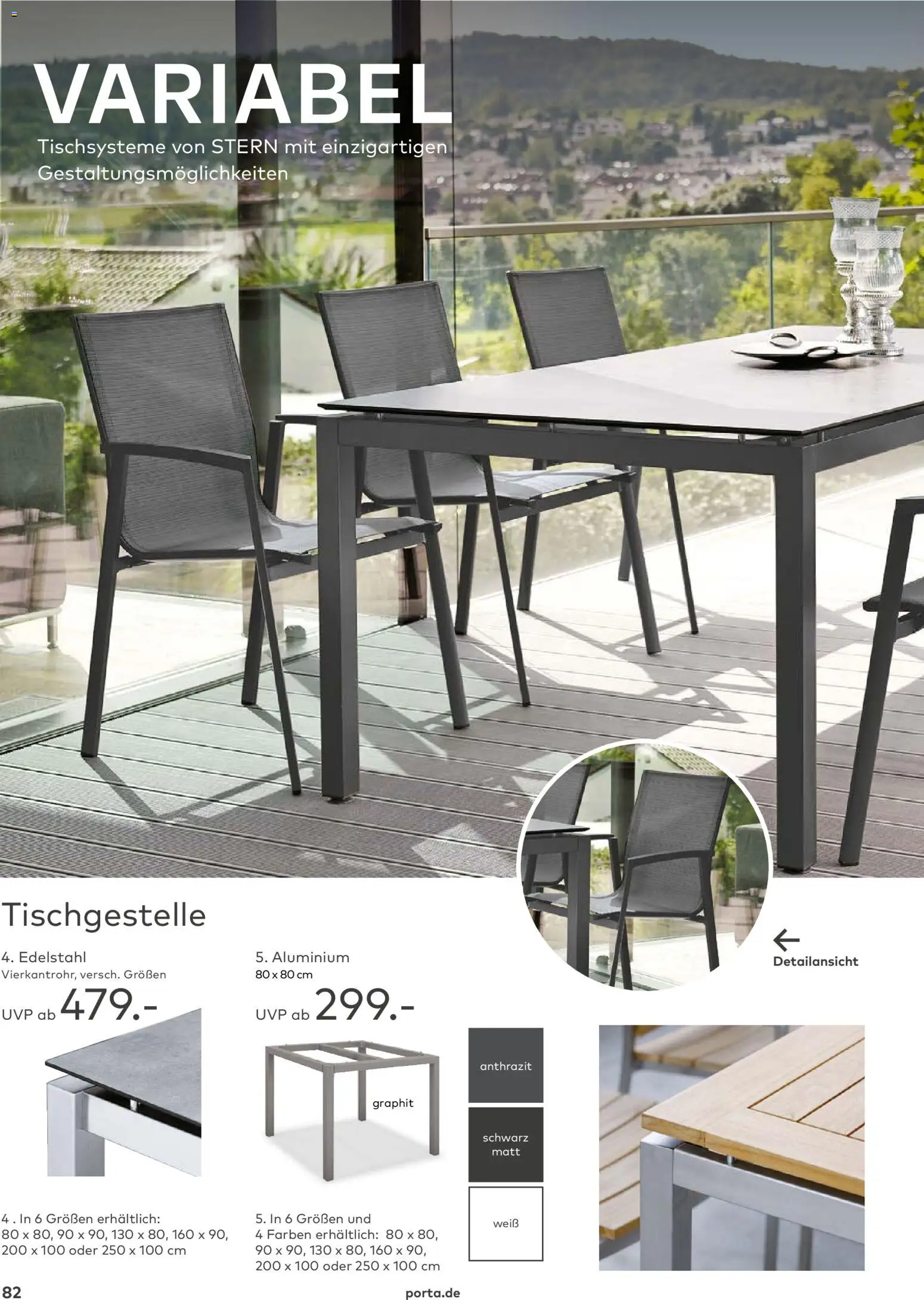 Porta! Gartenmöbel Katalog – gültig ab 01.03.2026 | Seite: 82
