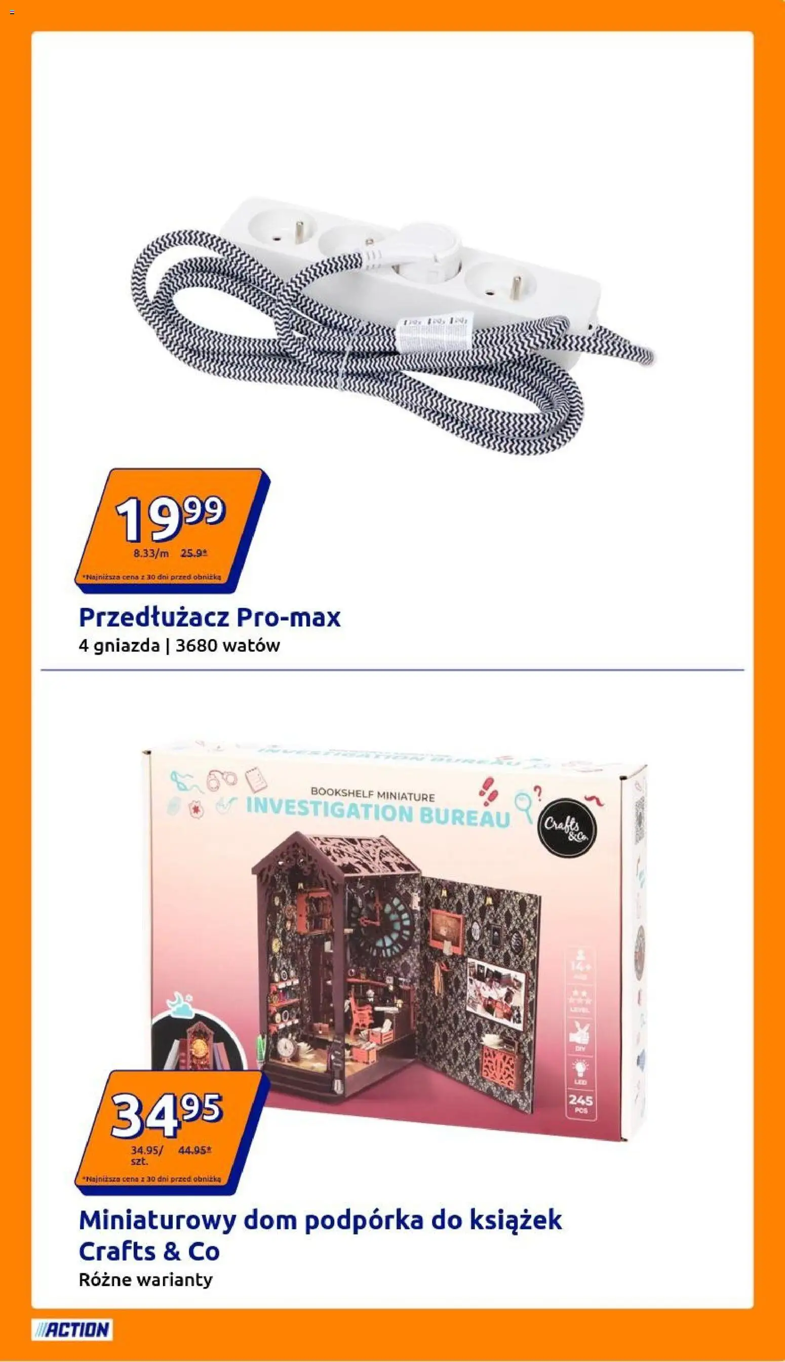 Action Gazetka od 12.11.2025 | Strona: 7 | Produkty: Przedłużacz