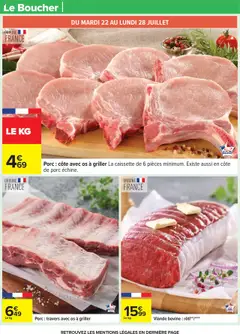  | Page: 18 | Produits: Viande, Porc, Côte de porc, Viande bovine