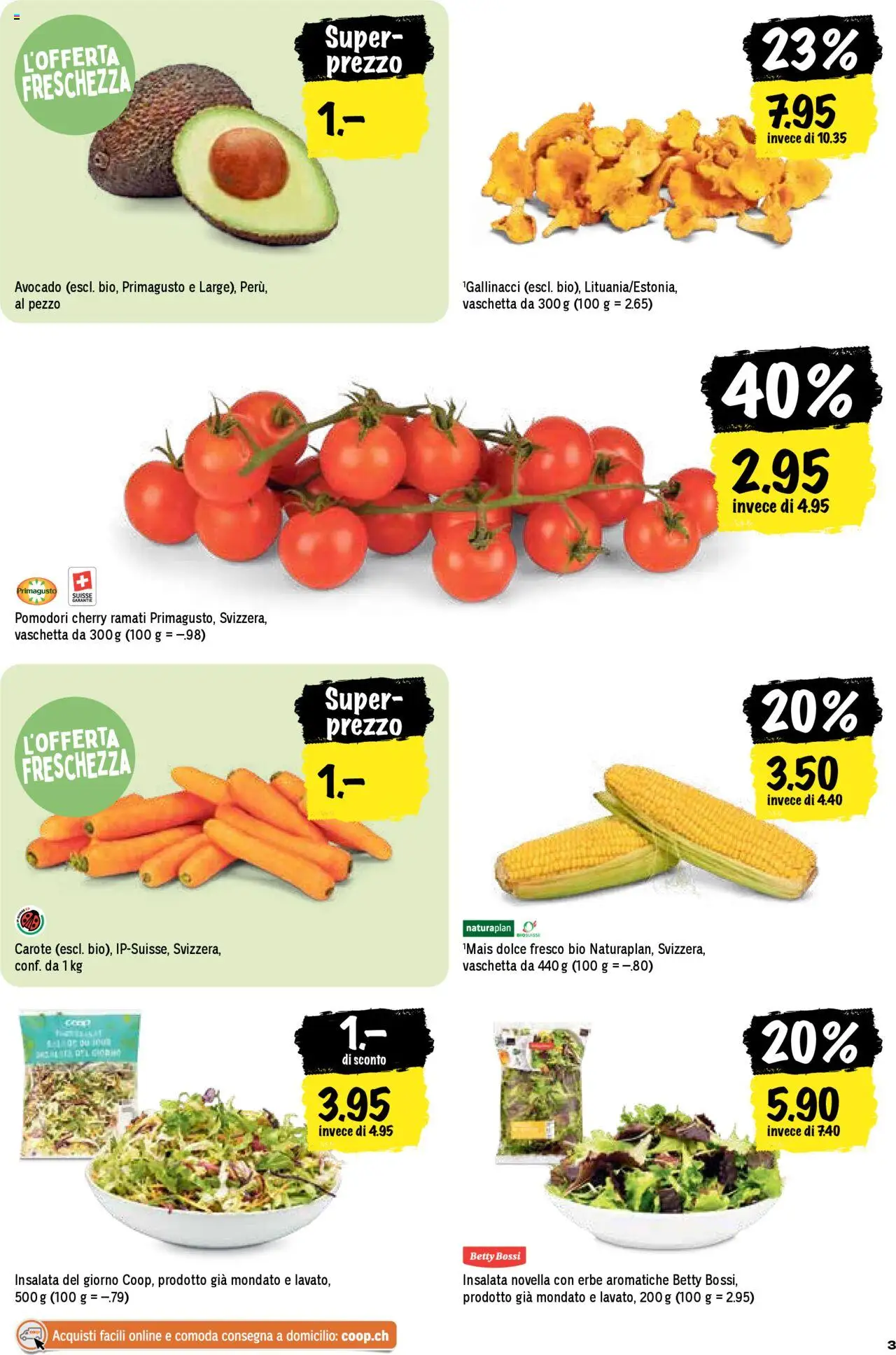 Coop - Una settimana di azioni ab 21.08.2025 | Seite: 3 | Produkte: Avocado