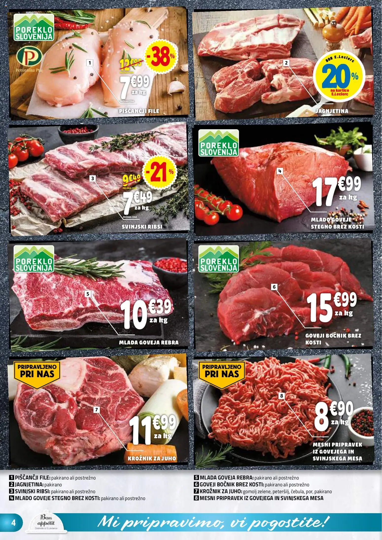 Novi E.leclerc katalog ponudbe – veljaven od 14.01.2026 | Stran: 4