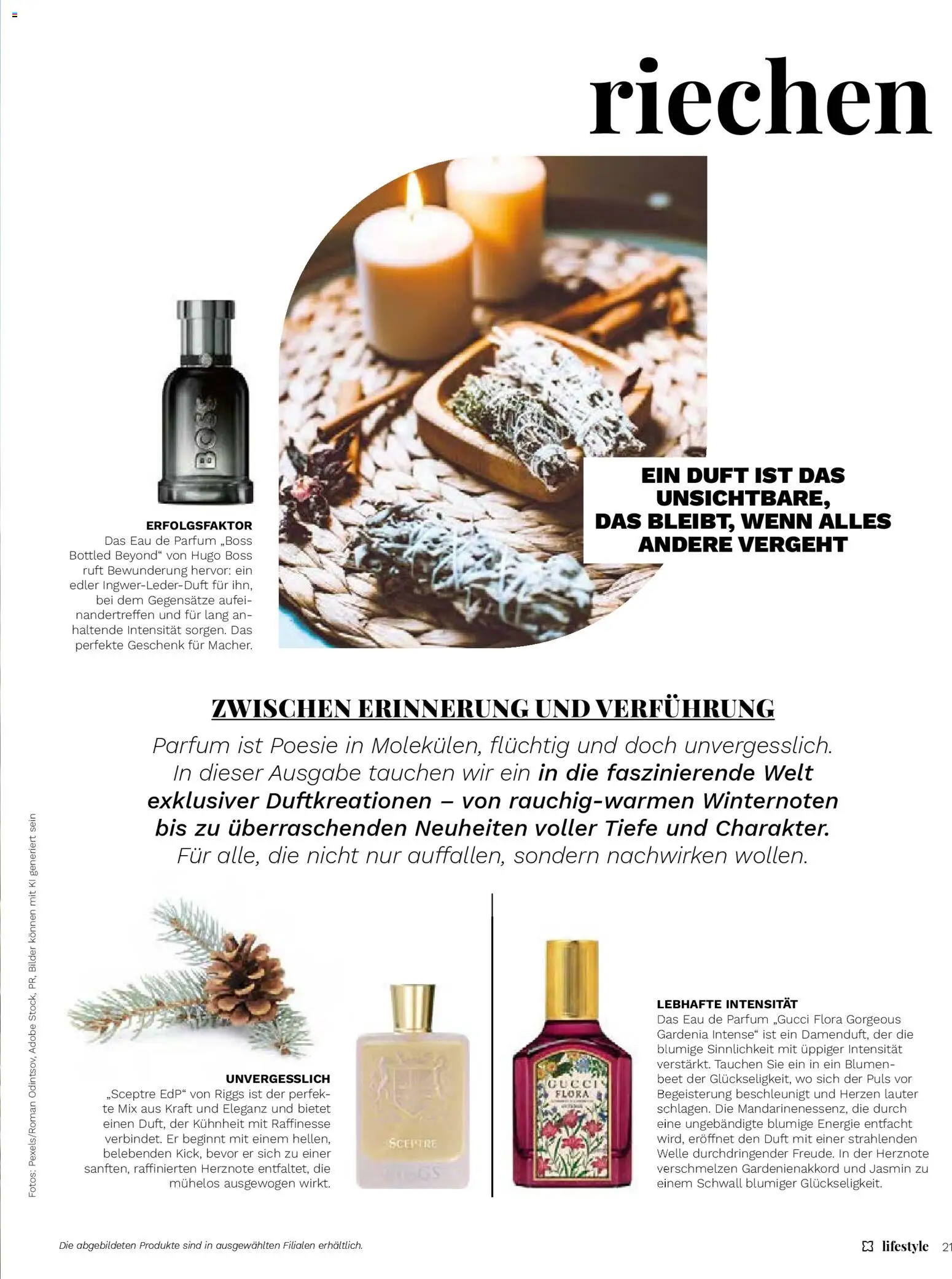 Müller Magazin – gültig ab 14.11.2025 | Seite: 21 | Produkte: Eau de Parfum, Parfüm, Duft, Bilder