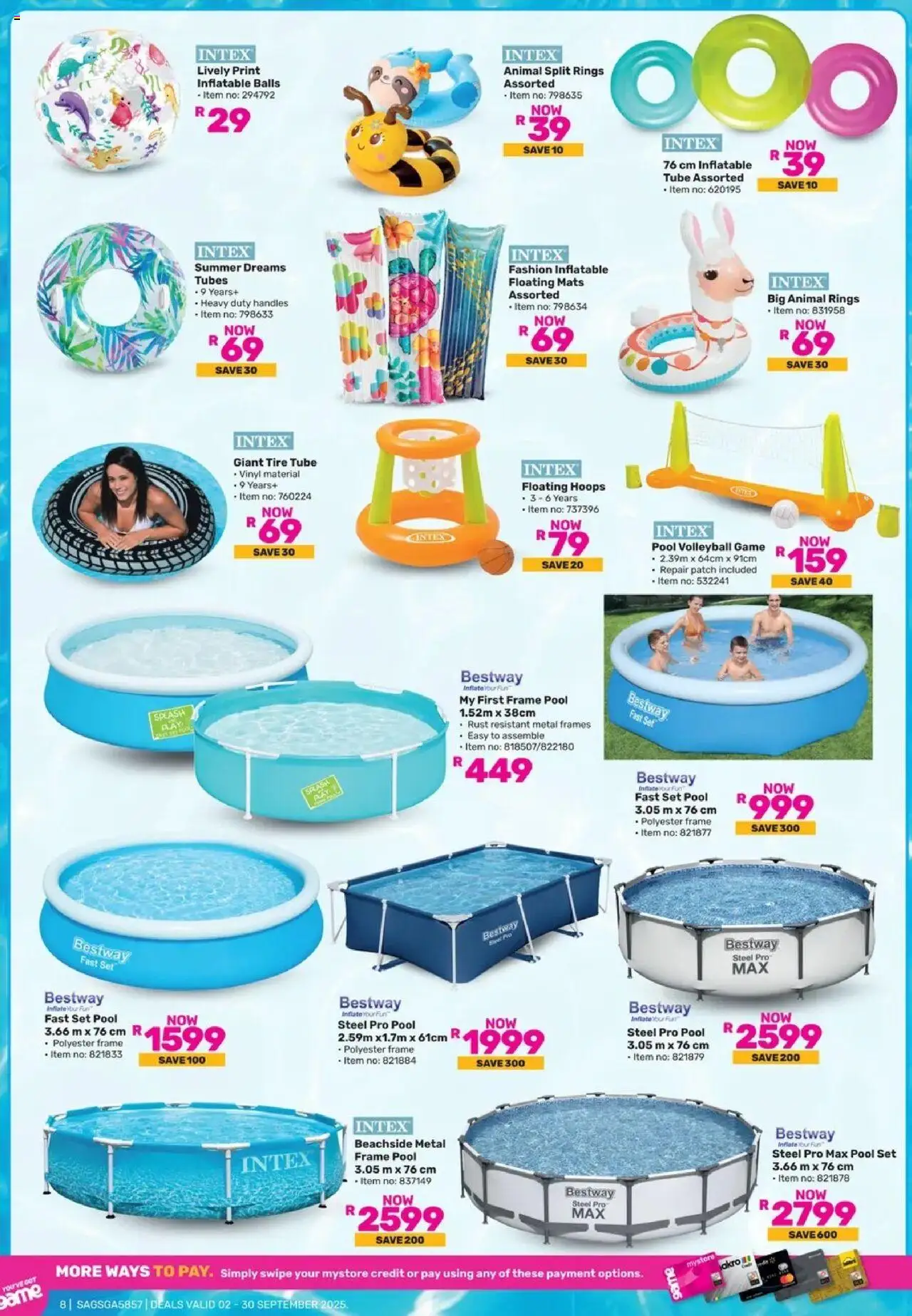 New Game catalogue – valid from 02.09.2025 | Page: 8 | Products: Frame