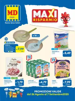 Anteprima del volantino Volantino MD Discount	 valido a partire dal 26.08.2025