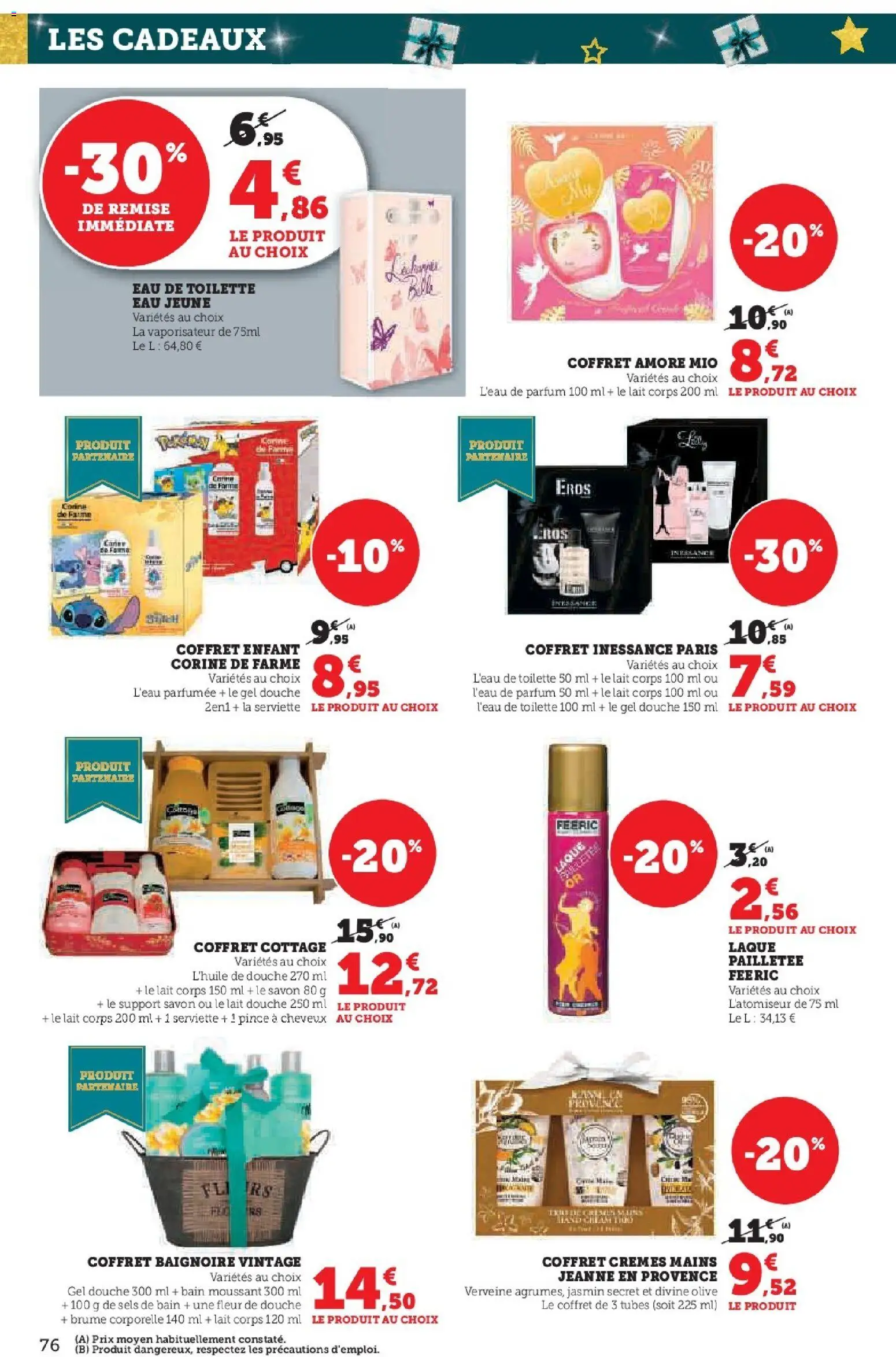 {H1} | Page: 76 | Produits: Gel douche, Laque, Baignoire, Bain moussant