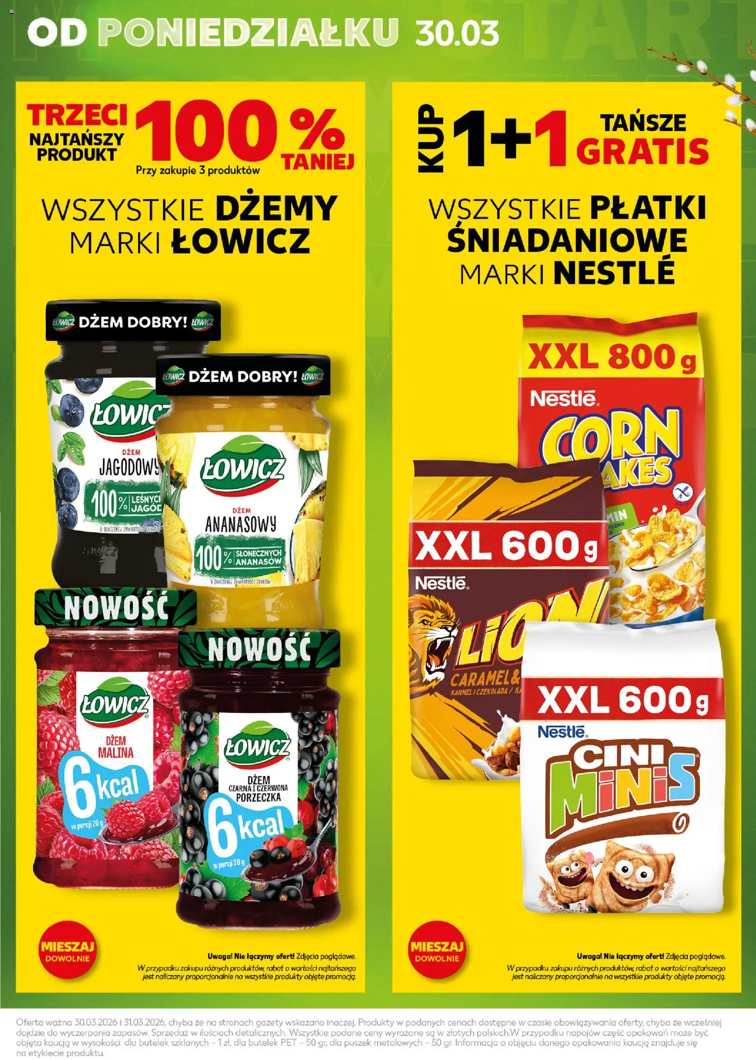 Kaufland Polsko leták - Mocny start od 30.03.2026 | Strana: 3 | Produkty: Džem