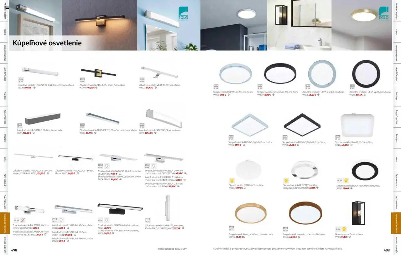 Nové Siko akcie – leták je platný od 01.09.2025 | Strana: 250 | Produkty: Osvetlenie, Lampa, Stropné svietidlo, Dlažba