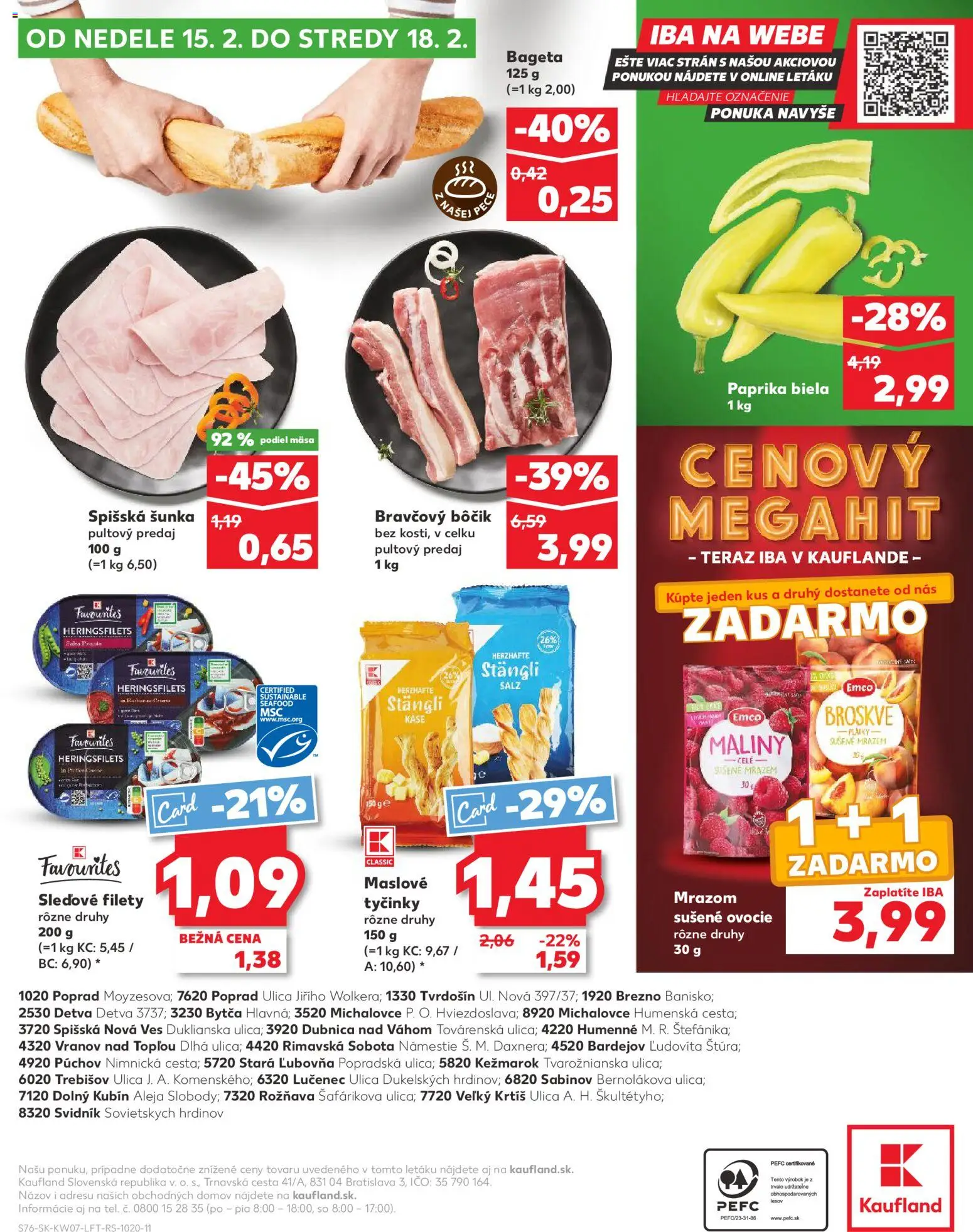 Nové Kaufland akcie – leták je platný od 12.02.2026 | Strana: 76