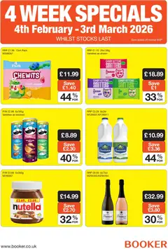 Preview of Booker Wholesale - National Promotions valid from 04.02.2026