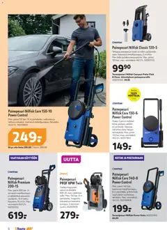 K-Rauta-mainoslehti voimassa 15.04.2026 alkaen | Sivu: 6 | Tuotteet: Pesuaine, Painepesuri, Tee