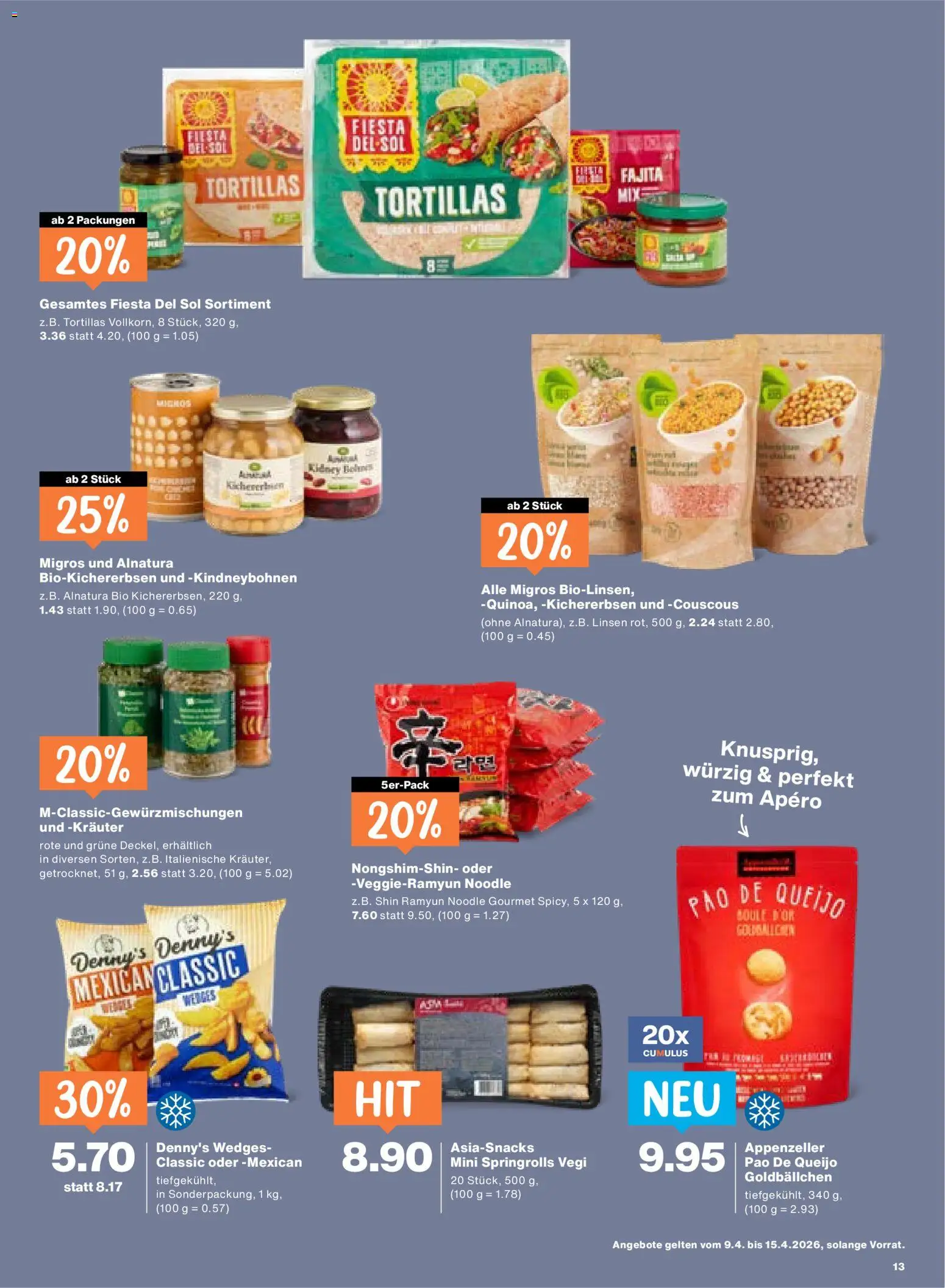 Migros aktionen – gültig ab 09.04.2026 | Seite: 13