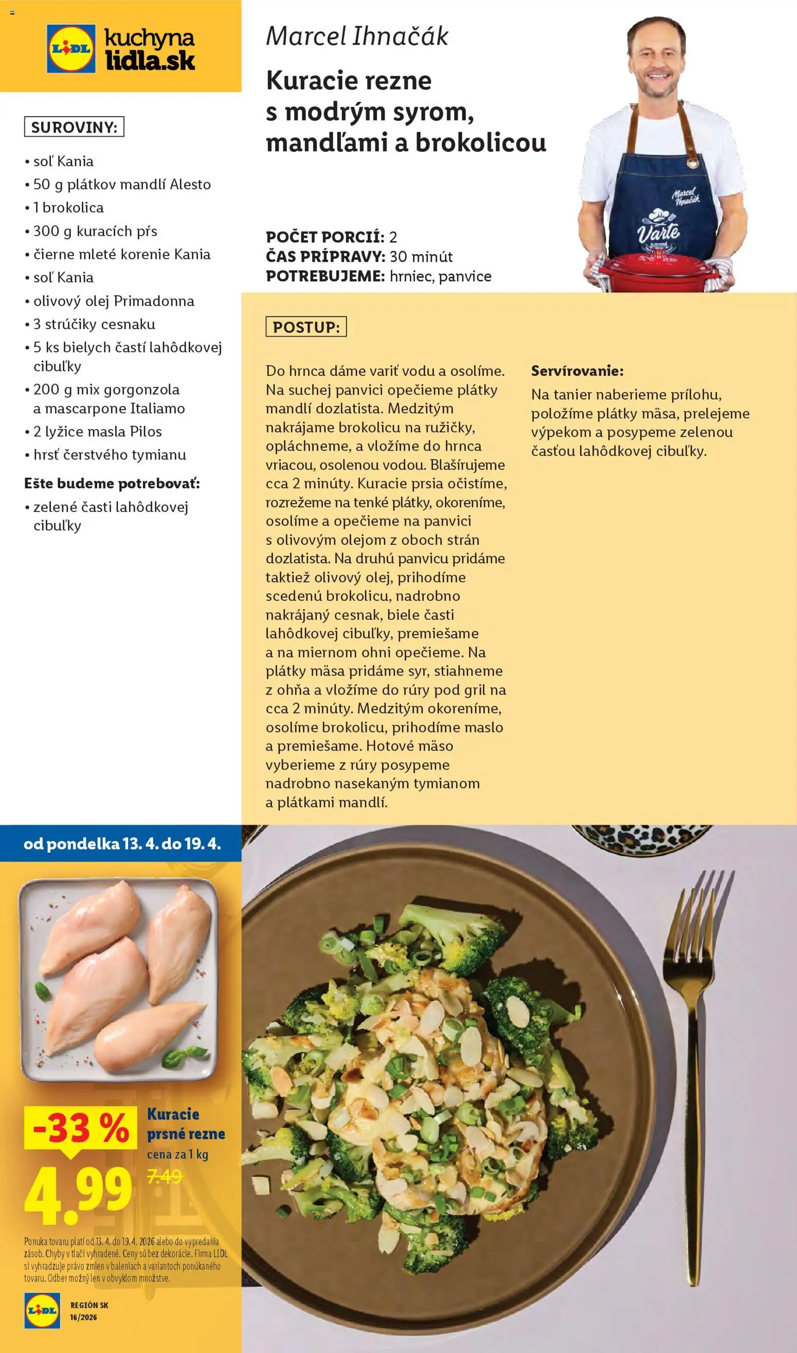 Nové Lidl akcie – leták je platný od 13.04.2026 | Strana: 86 | Produkty: Gril, Kuchyňa, Korenie