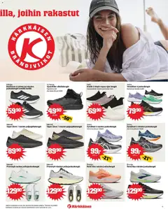 Kärkkäinen-mainoslehti voimassa 18.03.2026 alkaen | Sivu: 9 | Tuotteet: Paljasjalkakengät
