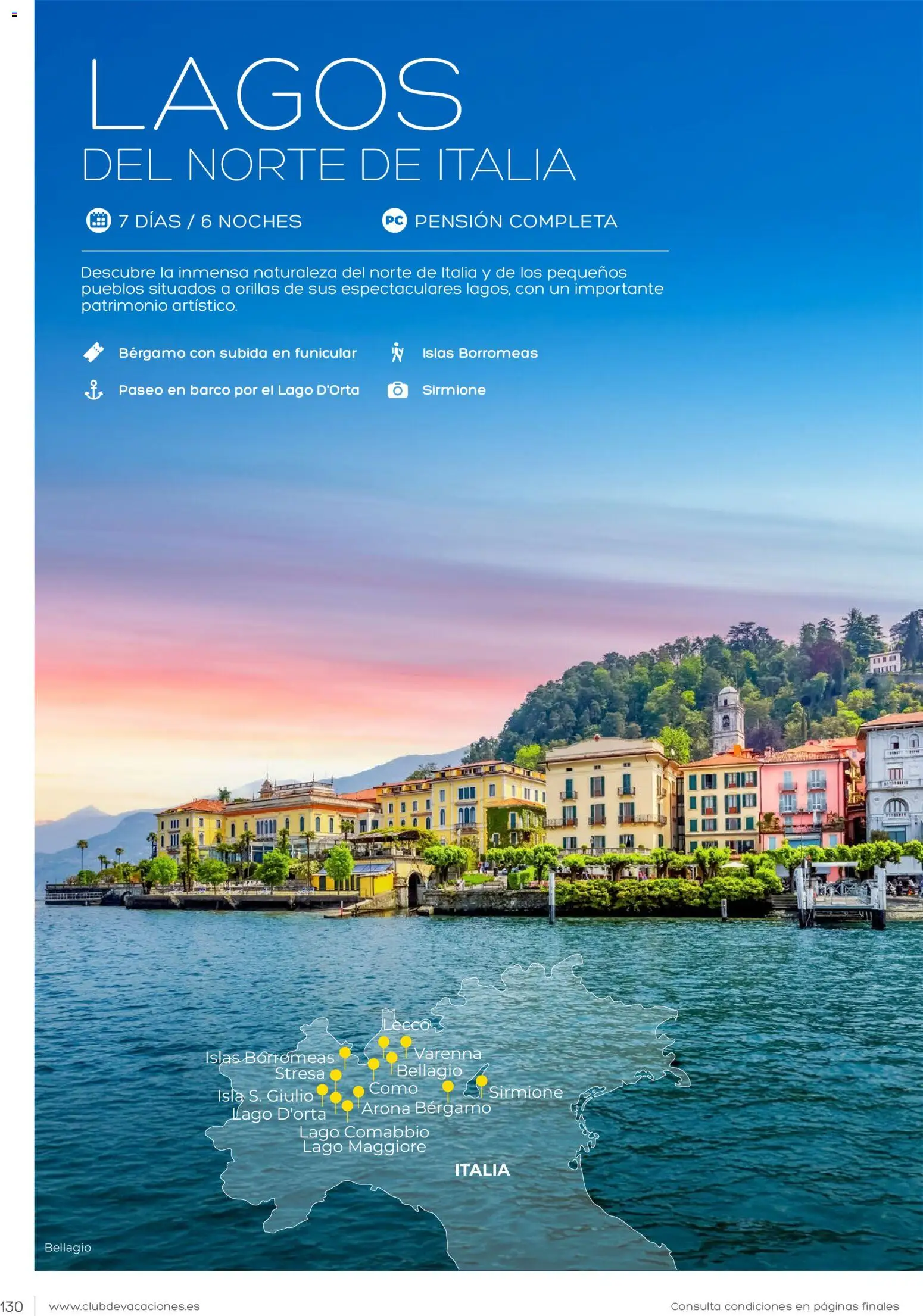 Viajes El Corte Inglés Club de Vacaciones │ válido desde el 01.02.2026 | Página: 130 | Productos: PC