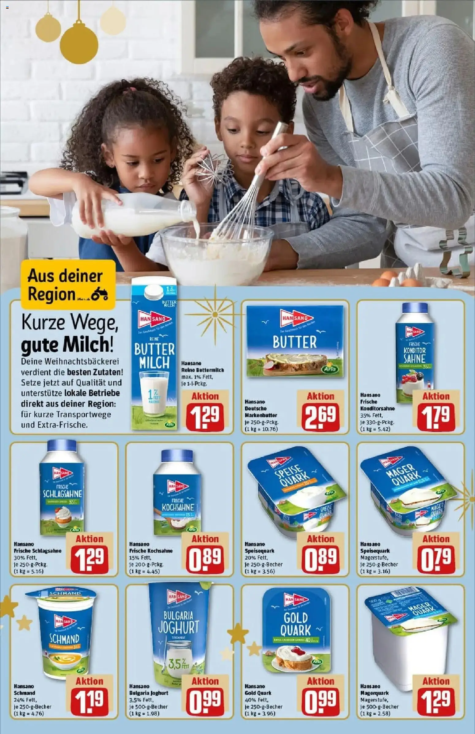 Rewe prospekt Hamburg/Tonndorf	 – gültig ab 23.11.2025 | Seite: 16 | Produkte: Quark, Joghurt, Magerquark, Speisequark