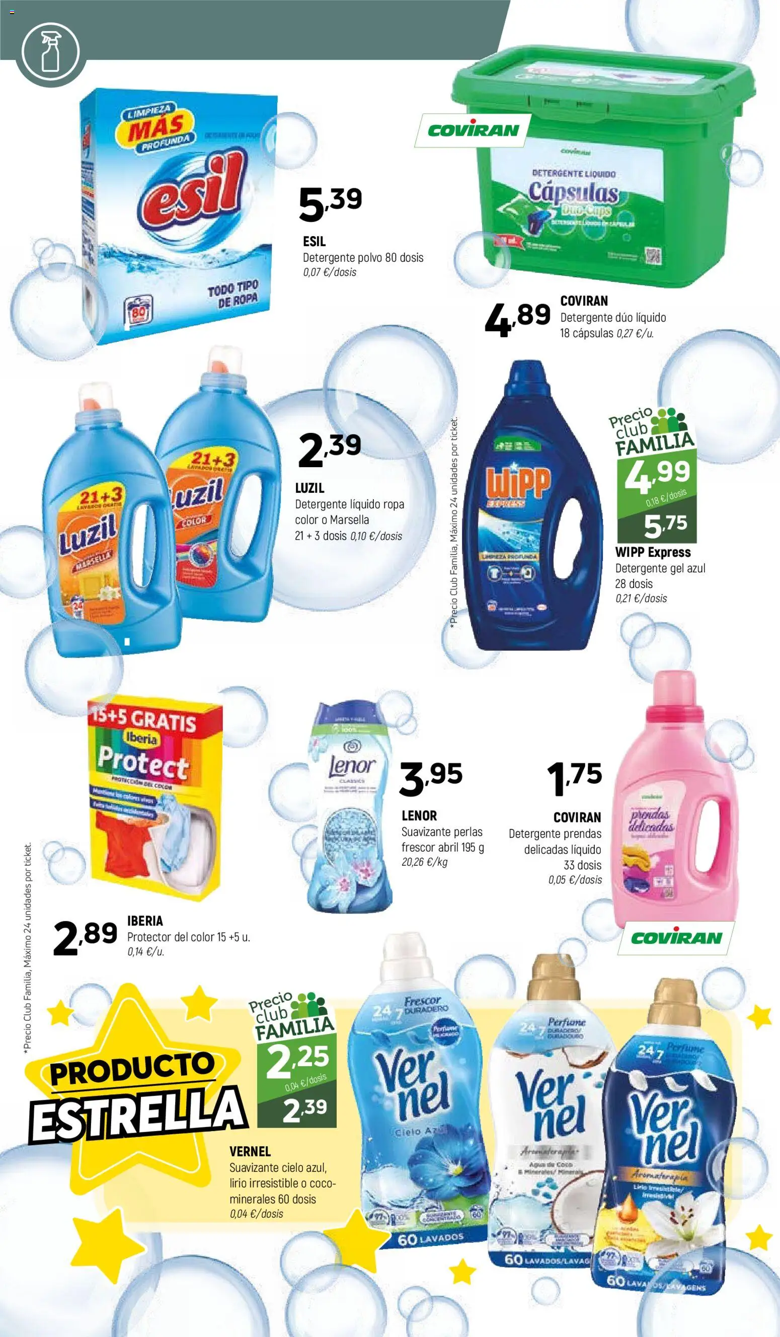 Coviran - Ceuta │ válido desde el 04.11.2025 | Página: 22 | Productos: Detergente, Τυρόπιτα, Detergente líquido, Suavizante