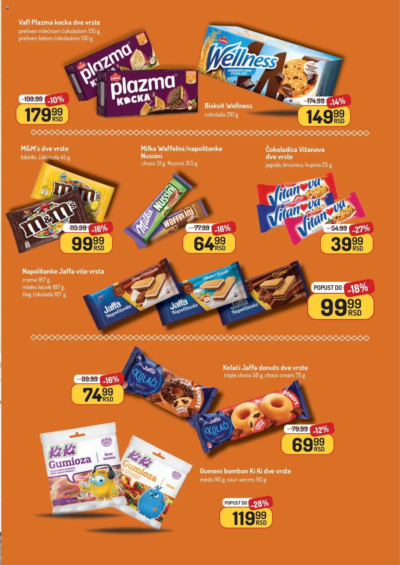 Aman katalog - važi od 29.09.2025 | Strana: 17 | Proizvode: Milka, Plazma, Lešnik, Napolitanke