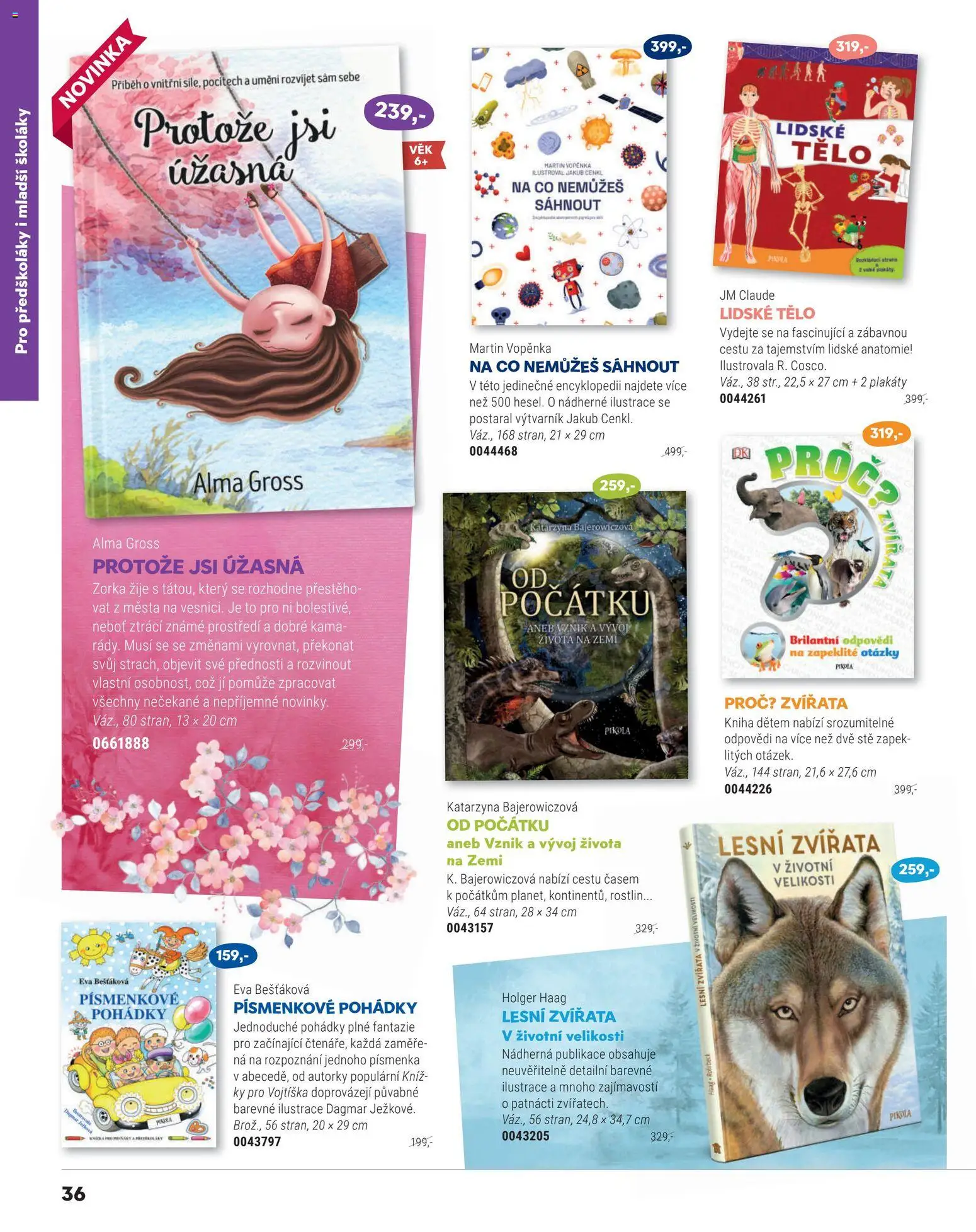 Luxor leták od 01.01.2026 | Strana: 36 | Produkty: Kniha, Pikola