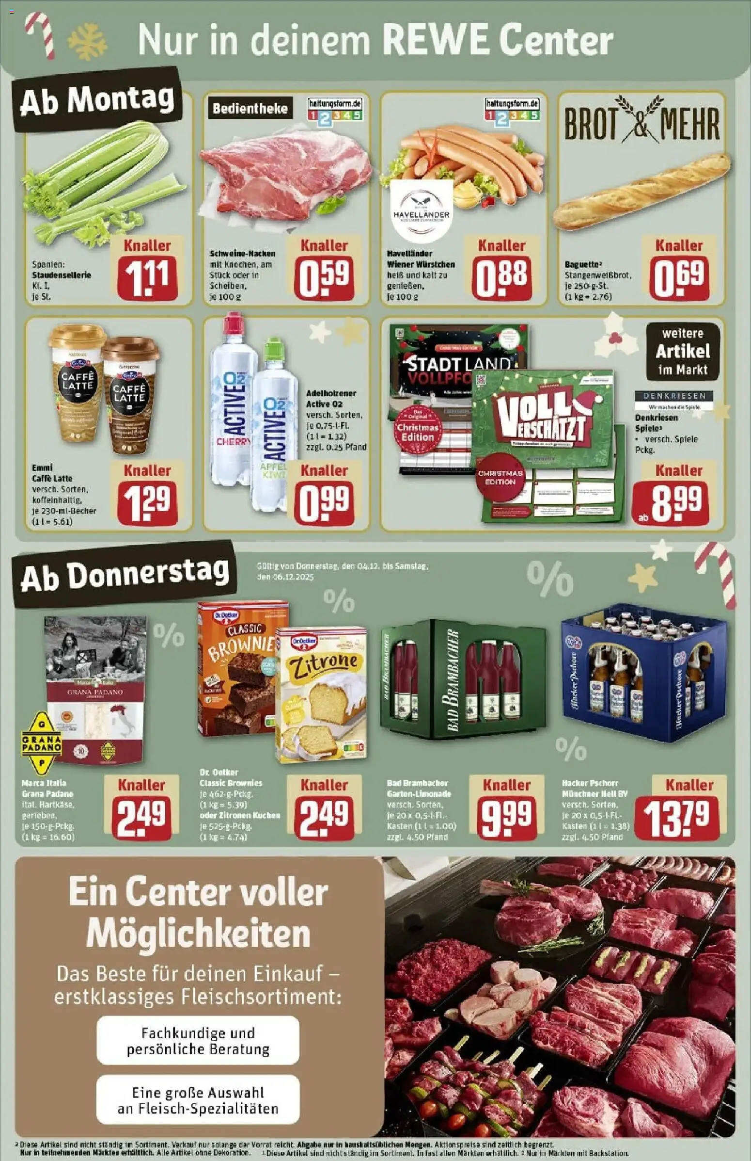 Rewe prospekt Lutherstadt Eisleben	 – gültig ab 01.12.2025 | Seite: 3 | Produkte: Äpfel, Zitrone, Kiwi, Zitronen