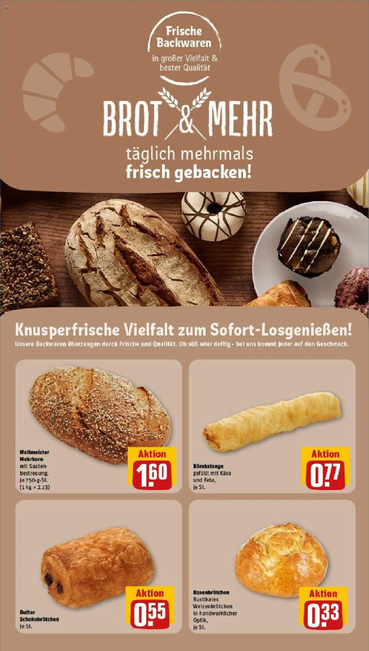 Rewe prospekt Essen	 - gültig ab dem 07.07.2025 | Seite: 27 | Produkte: Butter, Käse, Brot