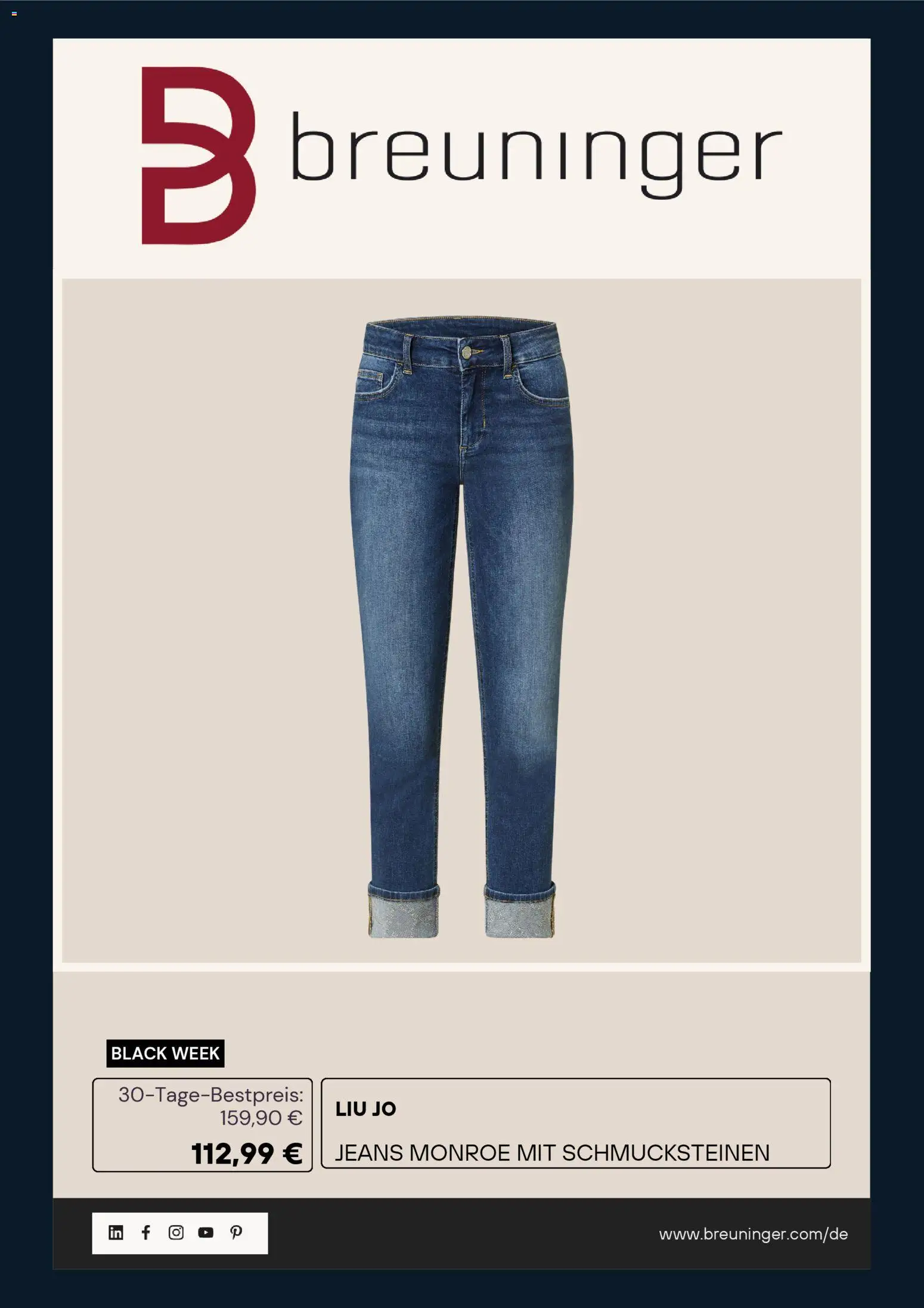 Breuninger - Black Friday – gültig ab 24.11.2025 | Seite: 4 | Produkte: Jeans