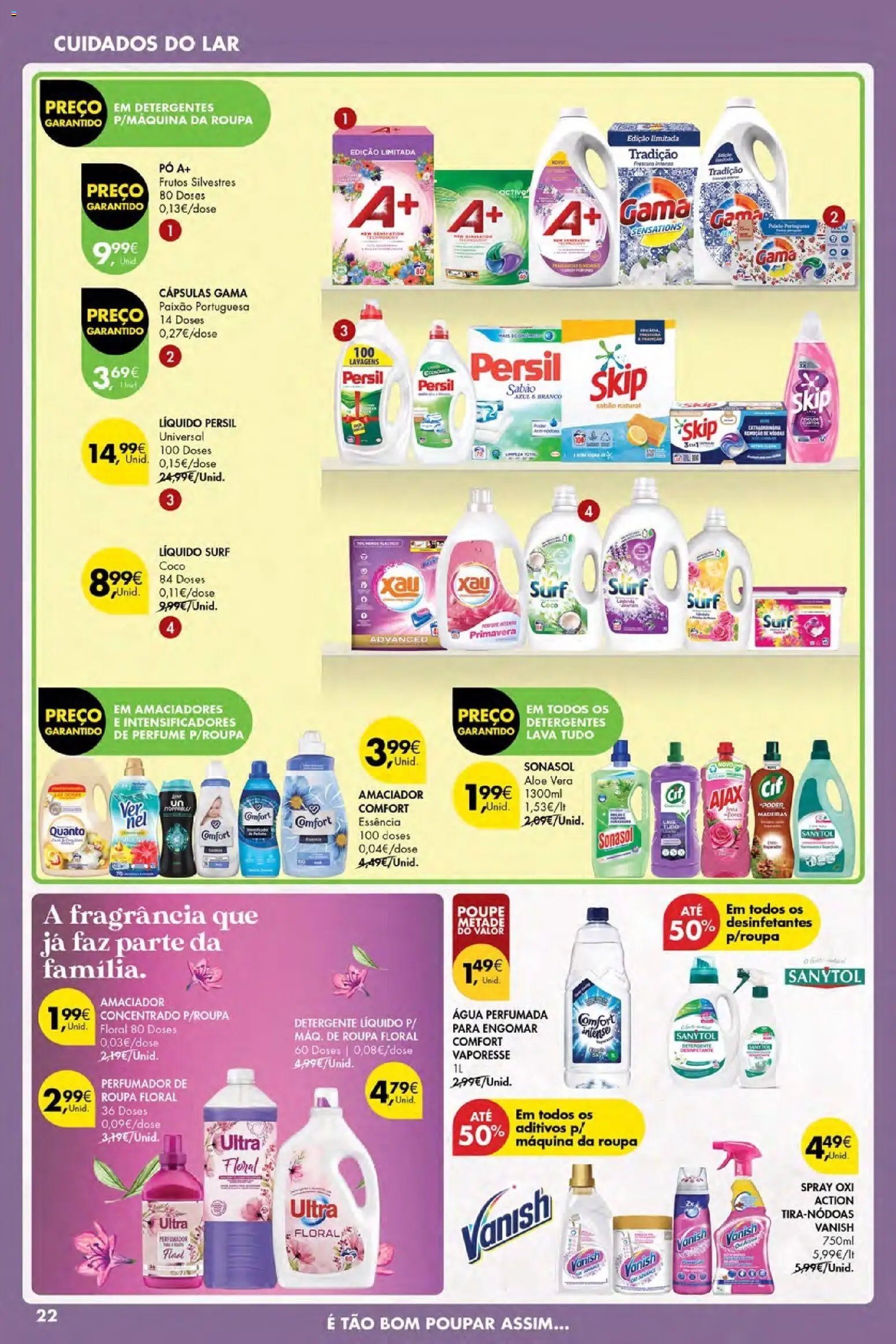 Pingo Doce Black Friday │ válido de 27.11.2025 | Página: 22 | Produtos: Agua, Perfume, Pó, Persil