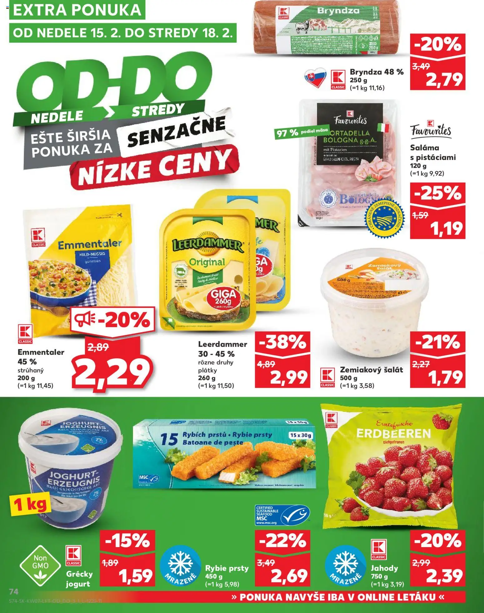 Nové Kaufland akcie – leták je platný od 12.02.2026 | Strana: 74