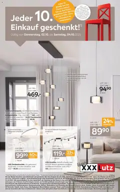 XXXLutz  Lampen ab 30.09.2025 gültig