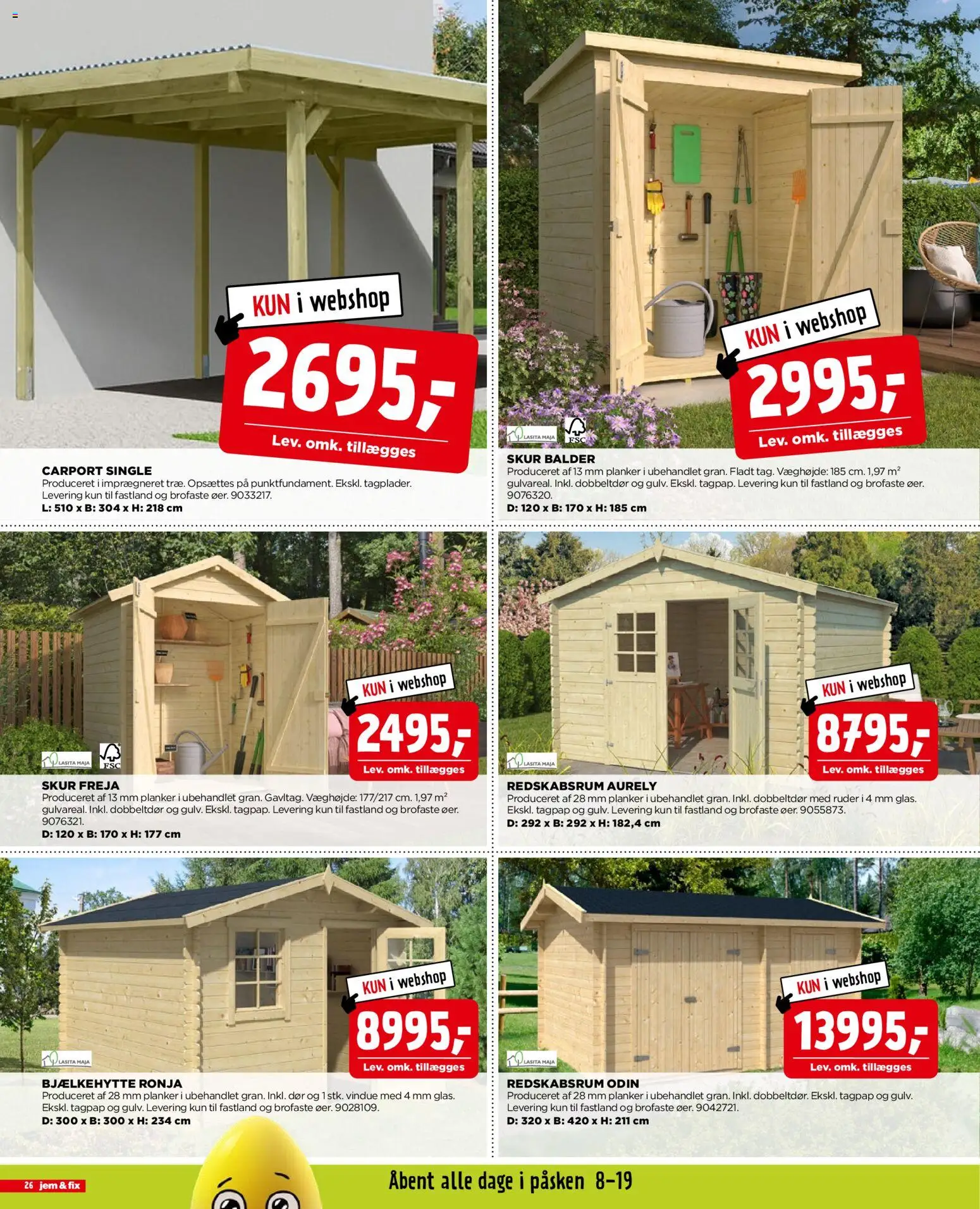 🛍️ Jem & fix - Tilbudsavis uge 14 fra 29/03/2026 » Se eksklusive tilbud og spar penge i dag! 💰 | Danmark