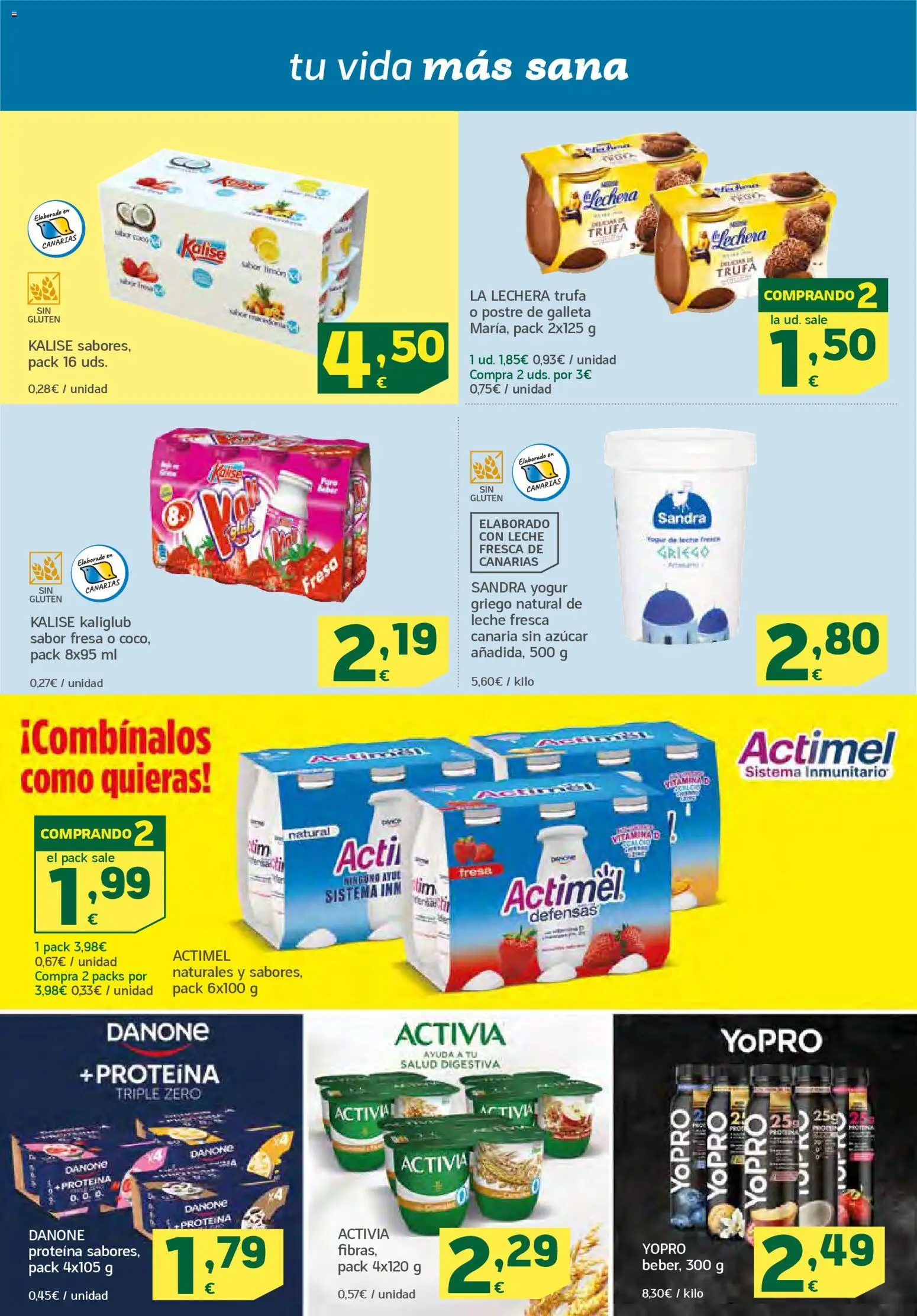 HiperDino folleto │ válido desde el 24.02.2026 | Página: 10 | Productos: Leche, Yogur