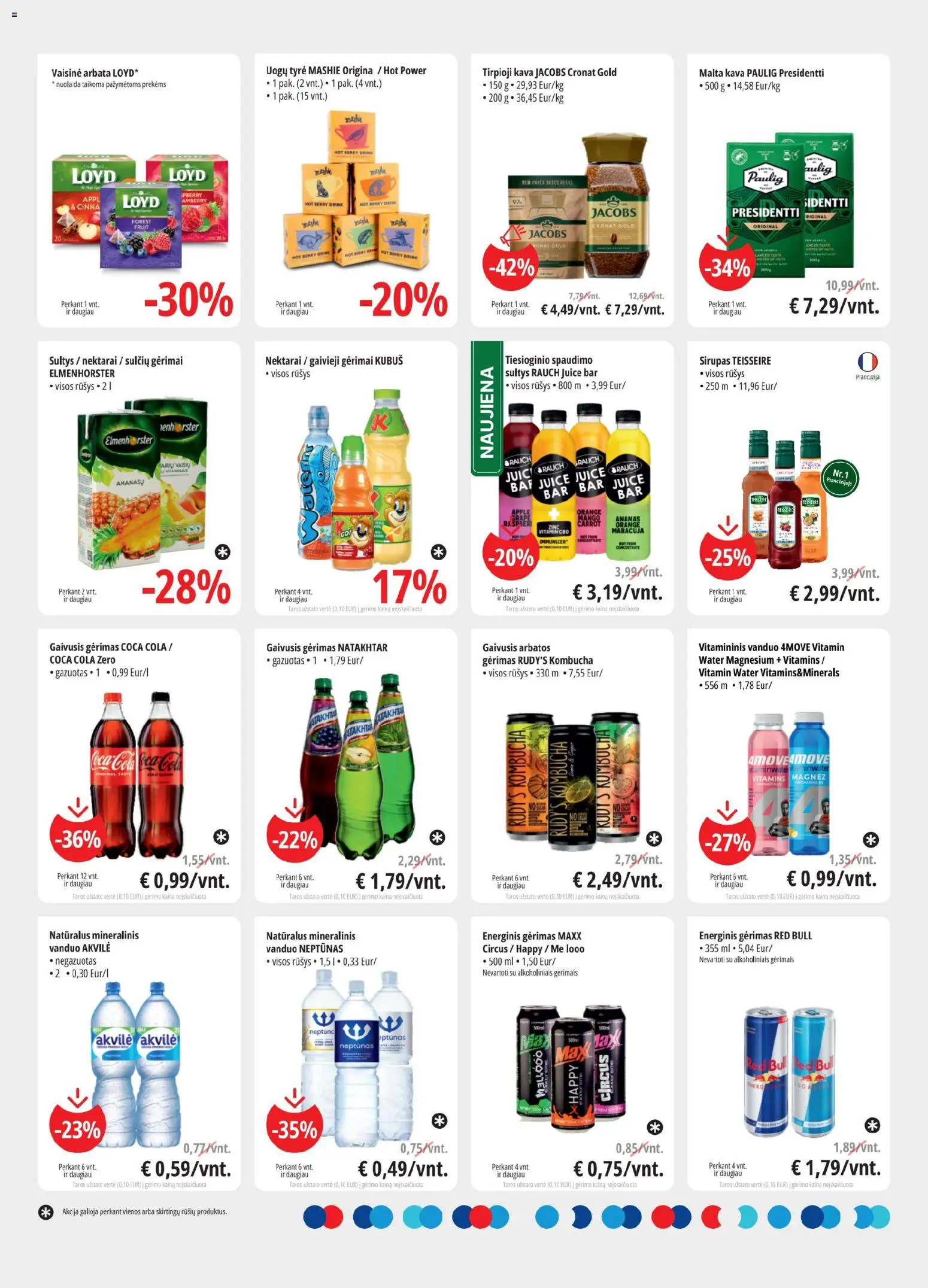 ePromo akcijos nuo 26.11.2025 | Puslapis: 10 | Prekių: Gaivusis gėrimas, Tyrė, Tirpioji kava, Energinis gėrimas