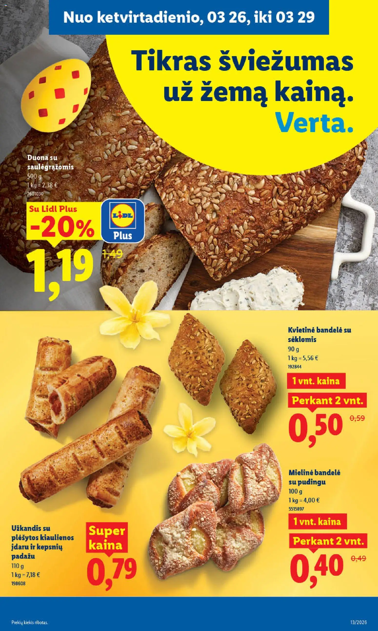 LIDL akcijos nuo 23.03.2026 | Puslapis: 29