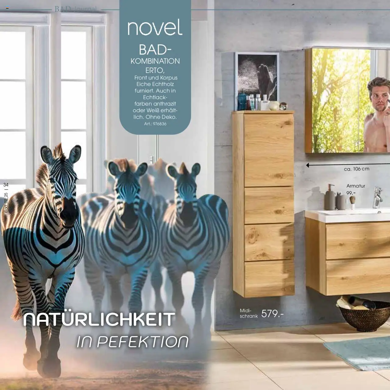 Zurbrüggen - Bad Spezial - gültig ab dem 11.06.2025 | Seite: 34 | Produkte: Schrank, Bad, Armatur